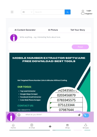 Mobile Number Extractor Software Free Download Best Tools