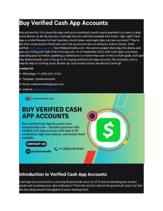 2028 Step-By-Step Guide to Buying Verified Cash App Accounts