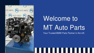 Presentation - Welcome to MTA Auto Parts
