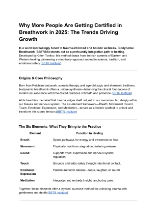 Why Breathwork Is Set to Explode in 2025: 3 Big Cultural Shifts Driving 21% Grow