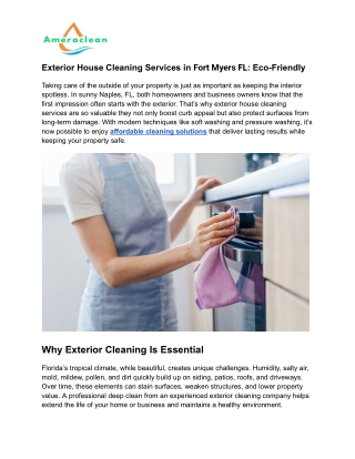 Hire now a Best Local Certified House, Deck & Patio Cleaning Services
