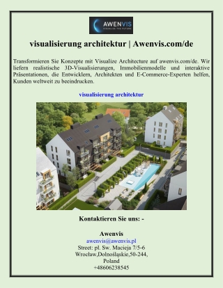 visualisierung architektur Awenvis.com de