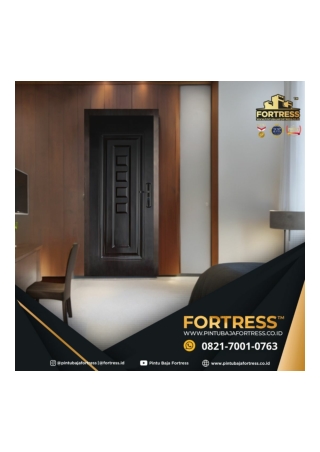 BERKELAS..!! WA 0821 7001 0763 (FORTRESS) Pintu Baja Depan Di Sarmi