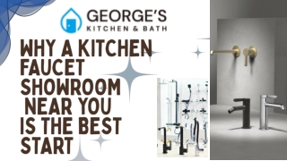 Why a Kitchen Faucet Showroom Near You  is the Best Start