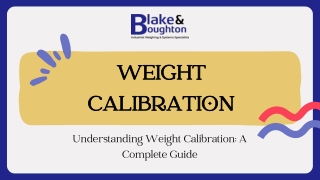 Understanding Weight Calibration A Complete Guide
