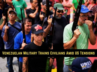 Venezuelan Military Trains Civilians Amid US Tensions