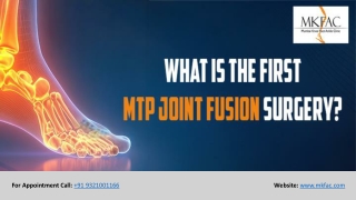 First MTP Joint Fusion Surgery in Mumbai | MFAC