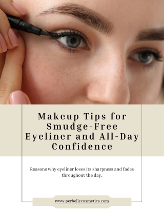 How to Keep Eyeliner Sharp and Smudge-Free All Day