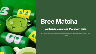Authentic Japanese Matcha in India  –  Bree Matcha
