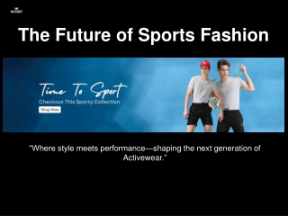 The Future of Sports Fashion Wilqet’s Vision for the Next Decade