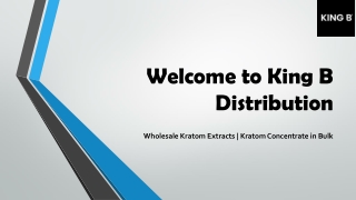 Kratom Concentrate in Bulk