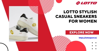 Lotto Sports Women’s Casual Sneakers: Perfect Blend of Fashion and Comfort