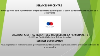 Régulation émotionnelle | DBT France - CRG