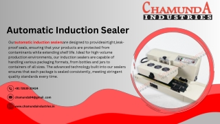 Automatic Induction Sealer