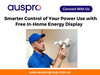 Smarter Control of Your Power Use with Free In-Home Energy Display