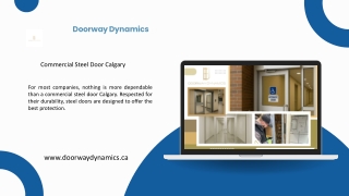 Commercial Steel Door Calgary