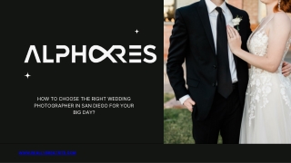 How to Choose the Right Wedding Photographer in San Diego for Your Big Day