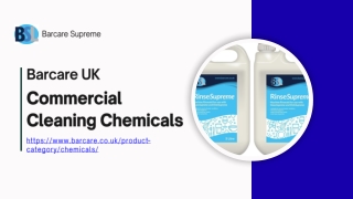 Commercial Cleaning Chemicals