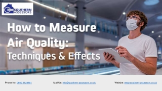How to Measure Air Quality: Techniques and Effects | Southern Assessors