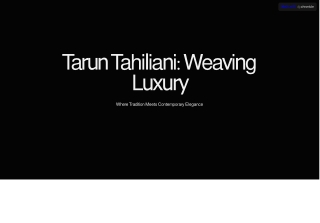 The Craftsmanship Behind a Tarun Tahiliani Lehenga