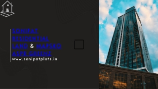 Explore Residential Land and Mapsko ASPR GREENZ Projects