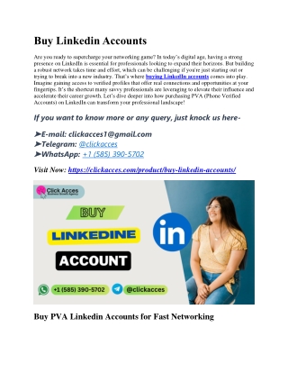 Quick Methods to Get Verified LinkedIn Accounts and Expand Your Network