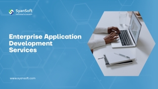 Enterprise Application Development Services for Seamless Digital Integration