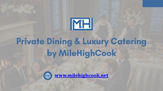Private Chef Vail Colorado – Personalized Dining Experiences