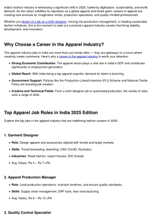 How to Dress for Clothes Job Interview in Textile and Fashion Careers: TBD Jobs