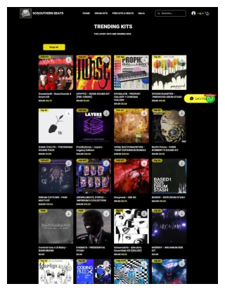 Trap background music for artists