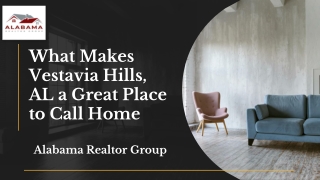 What Makes Vestavia Hills, AL a Great Place to Call Home