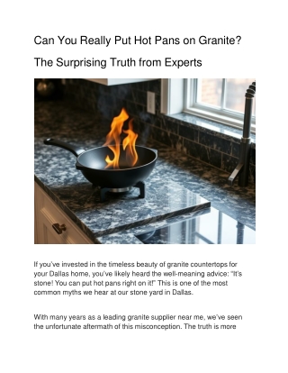 can-you-really-put-hot-pans-on-granite