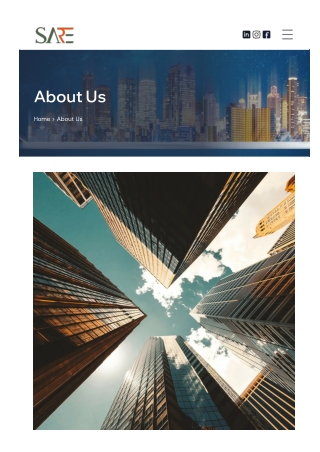 SARE India we specialize in Land & Building Valuations, Real Estate Consulting.