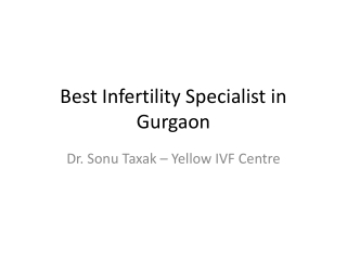 best infertility specialist in gurgaon
