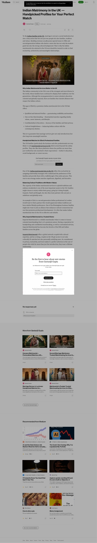 Indian Matrimony in the UK — Handpicked Profiles for Your Perfect Match