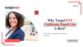 Reach verified California professionals with accurate, geo-targeted, and segment