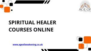 Unlock Your Potential with Spiritual Healer Courses Online Today