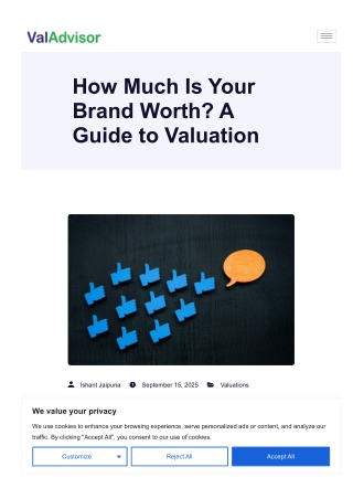 How Much Is Your Brand Worth? A Guide to Valuation