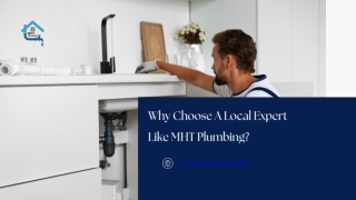 Why Choose A Local Expert Like MHT Plumbing