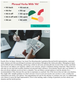 The Role Of An Injury Legal Representative: Exactly How Legal Aid Can Maximize Y