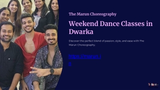 Weekend Dance Classes in Dwarka – Learn, Relax, Perform