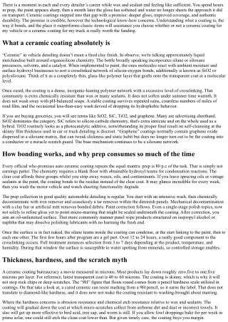 The Science Behind Ceramic Coatings in Auto Detailing