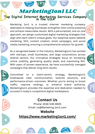 One on one marketing