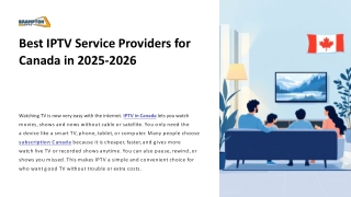 Best IPTV Service Providers for Canada in 2025-2026