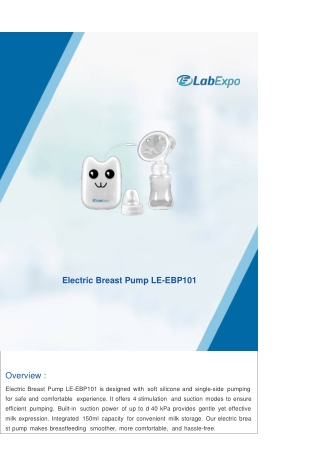 electric-breast-pump-le-ebp101