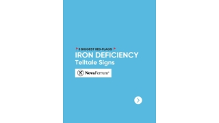 Low Energy in Kids Could It Be Iron Deficiency