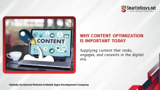 Why Content Optimization Matters in Today’s Digital Marketing