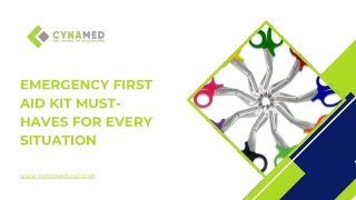 Emergency First Aid Kit Must-Haves Emergency First Aid Kit Must-Haves for Every SituationEvery Situation