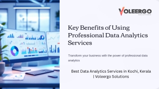 Key Benefits of Using Professional Data Analytics Services