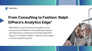 The Future of Growth Through Analytics